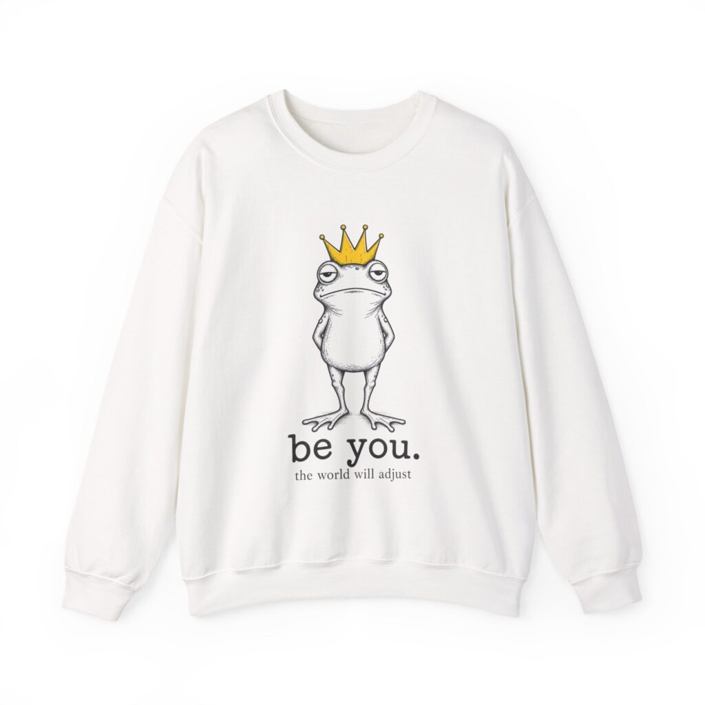 Be You Frog Crewneck Sweatshirt