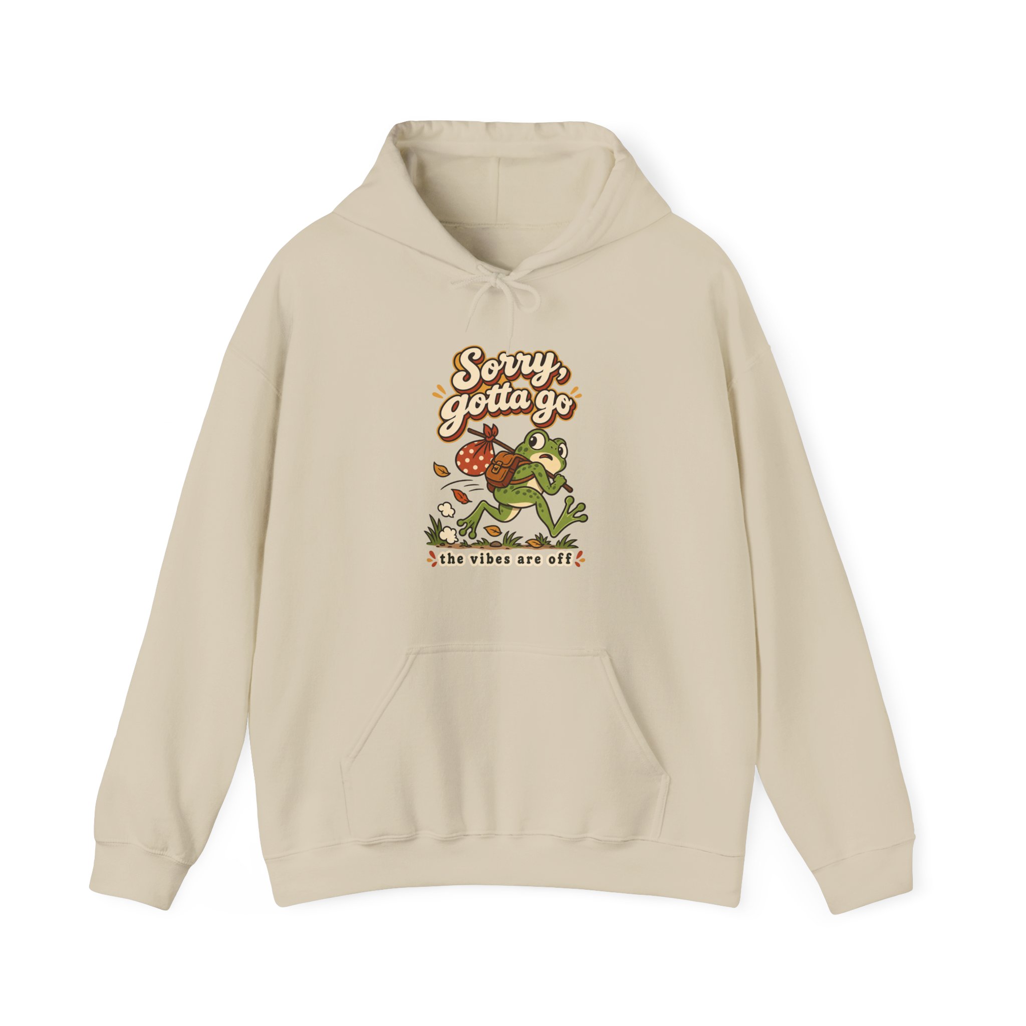 Sorry Gotta Go Frog Hoodie - Image 7