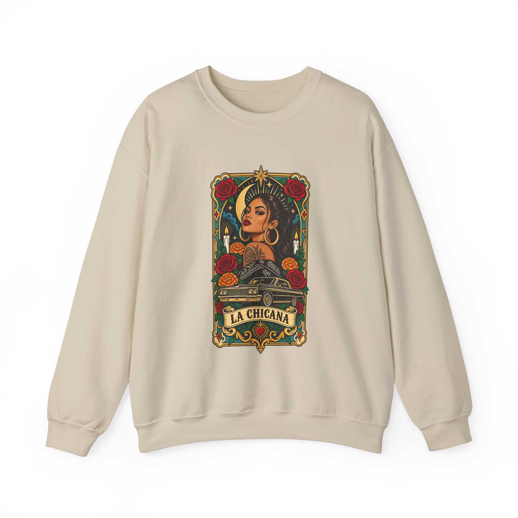 La Chicana Card Crewneck Sweatshirt - Image 7