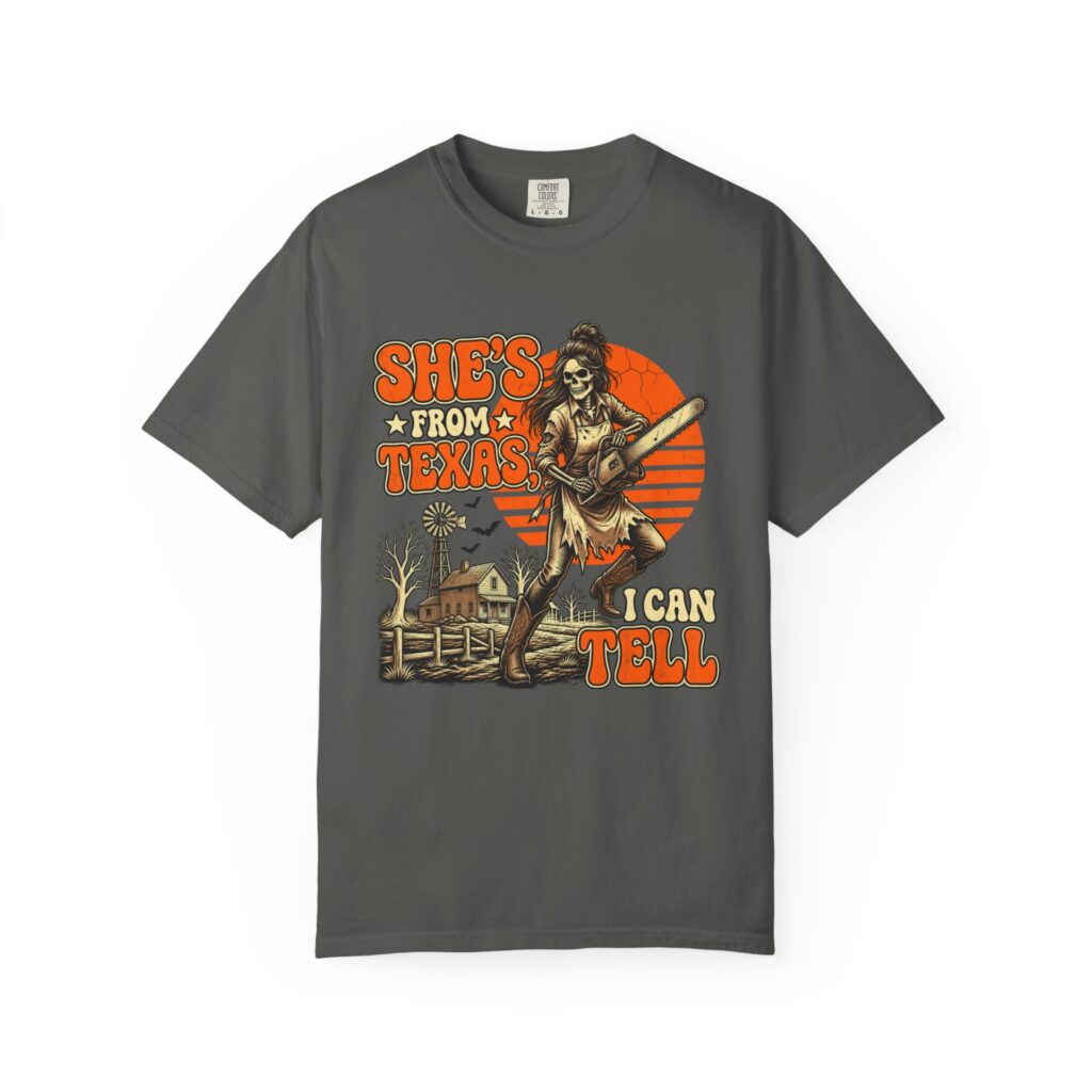She's From Texas Skeleton Tee