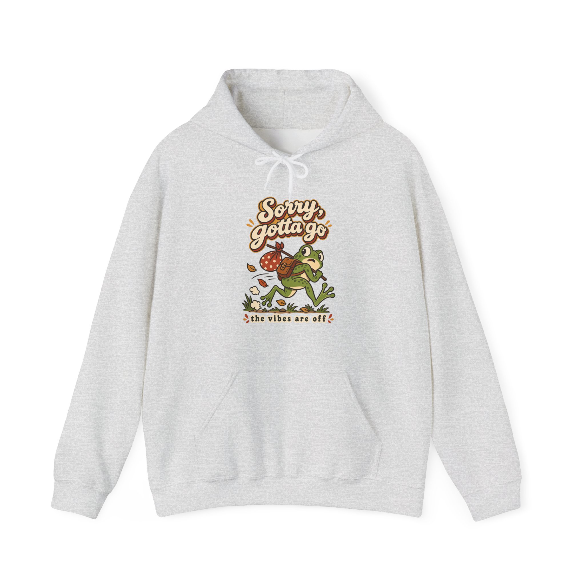 Sorry Gotta Go Frog Hoodie - Image 6