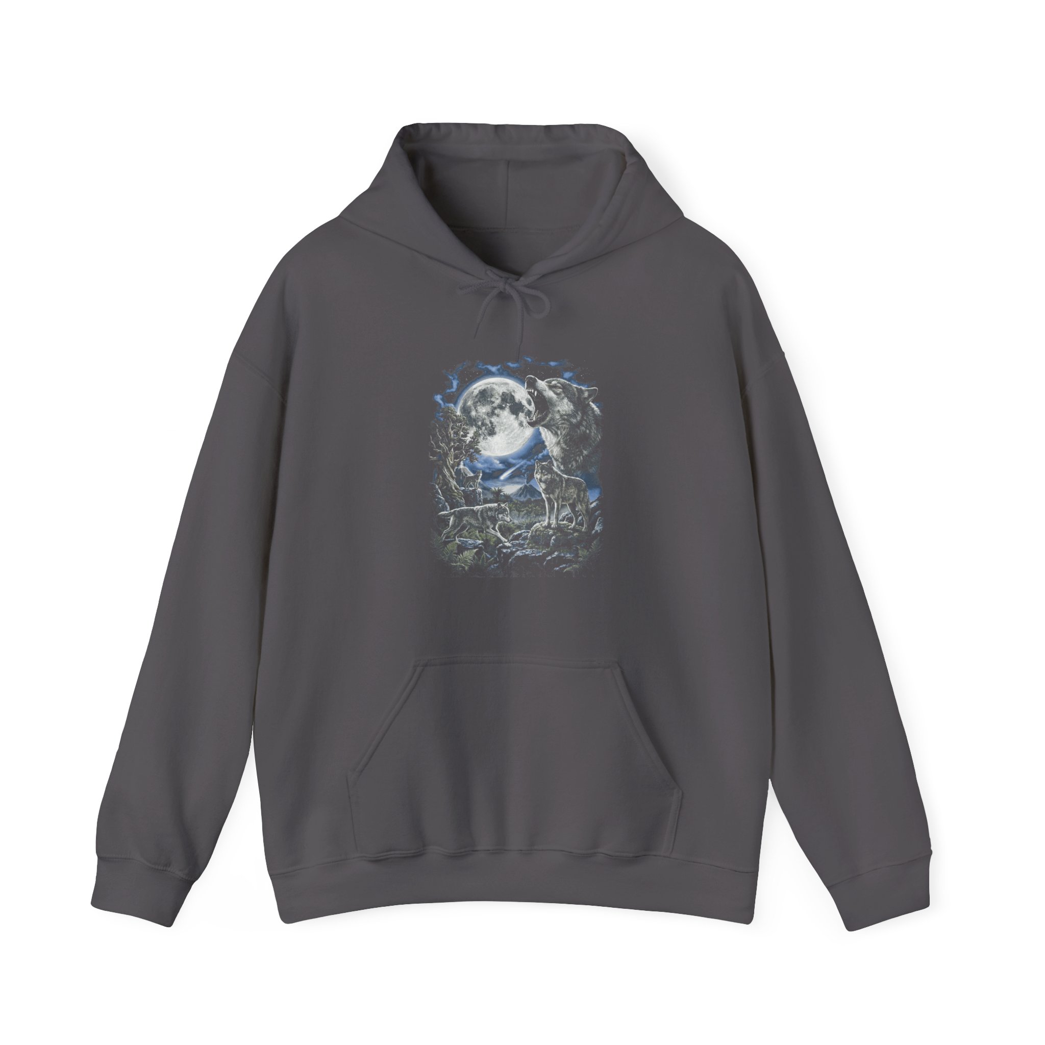 Howling Wolf Moon Hoodie - Image 9