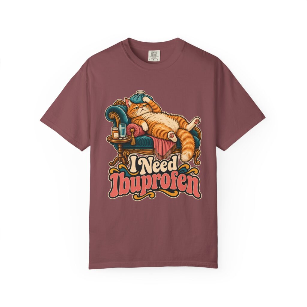 I Need Ibuprofen Cat Tee