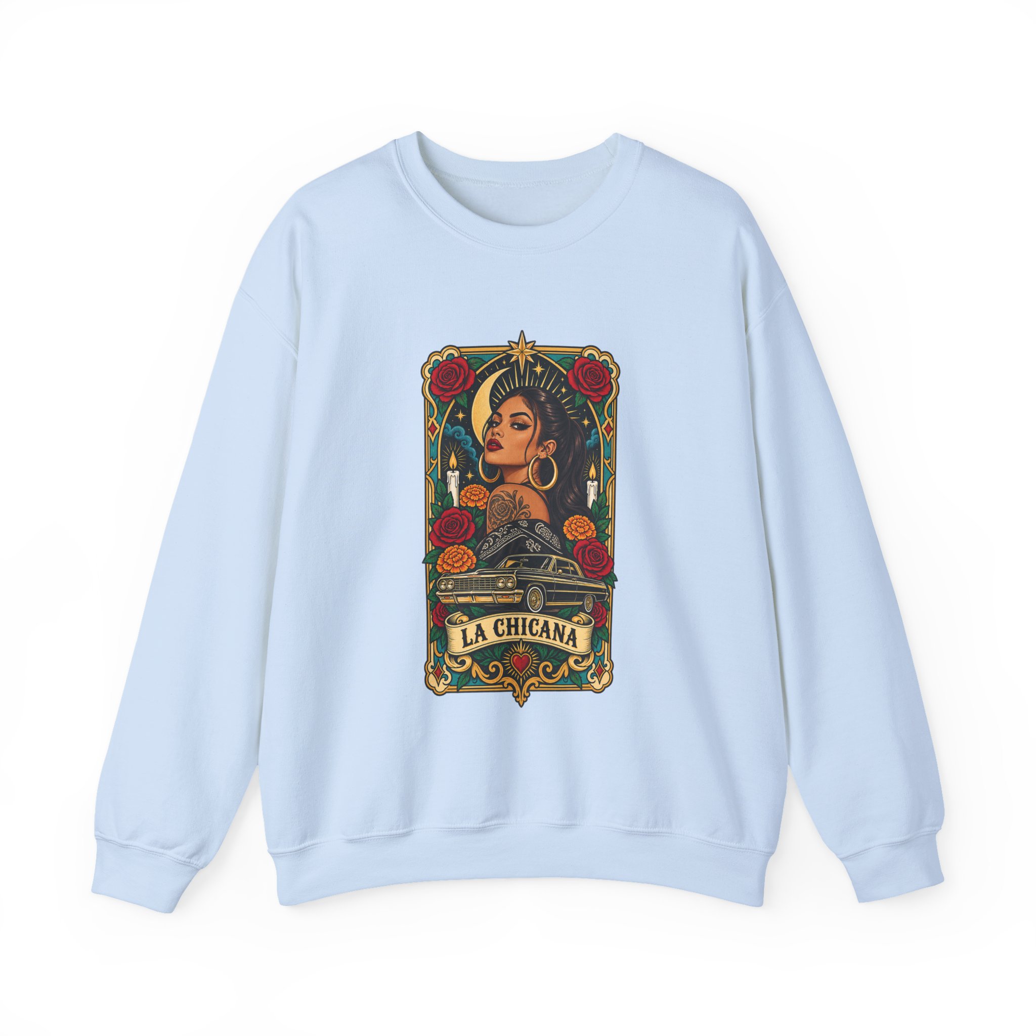 La Chicana Card Crewneck Sweatshirt - Image 9