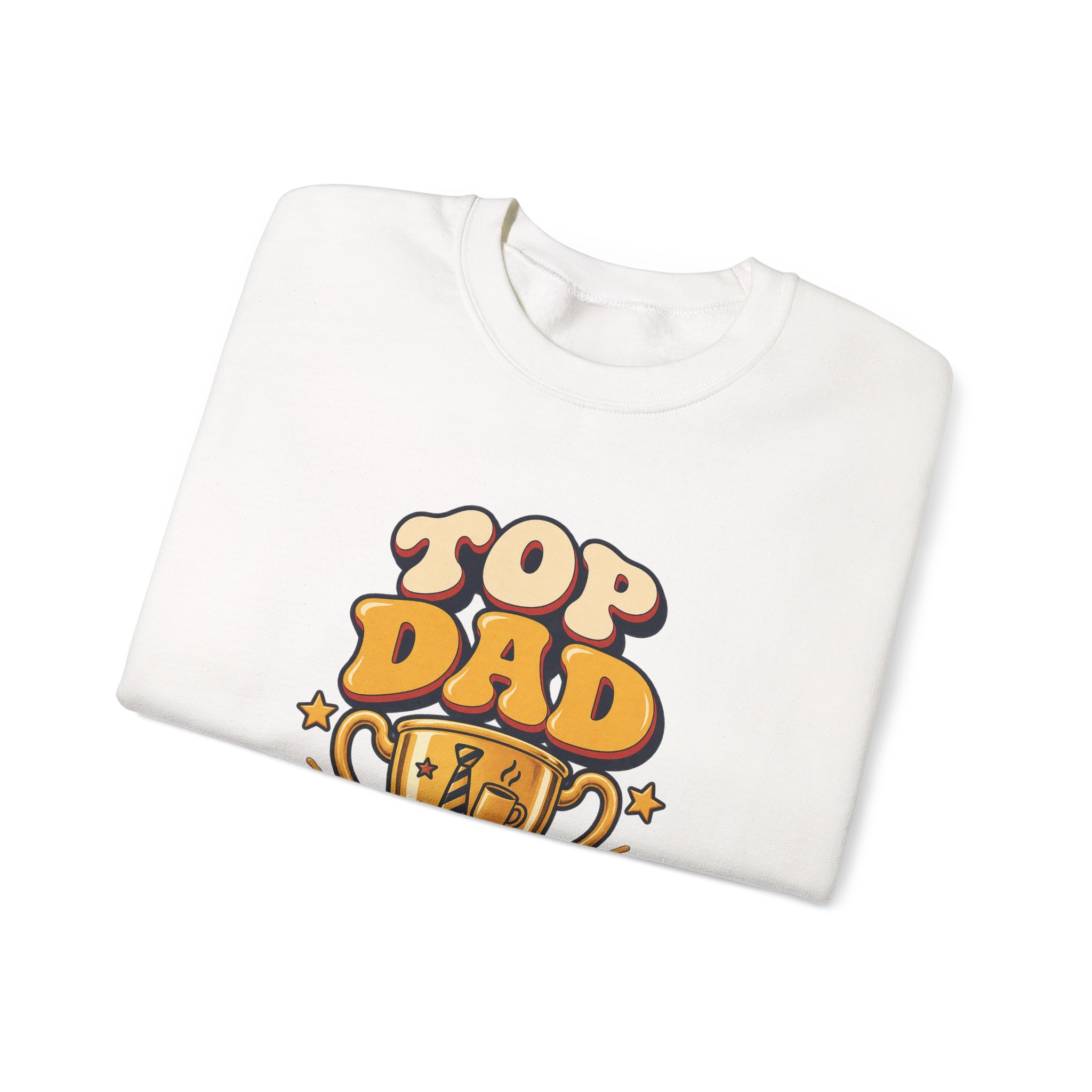 Top Dad Trophy Crewneck Sweatshirt - Image 5